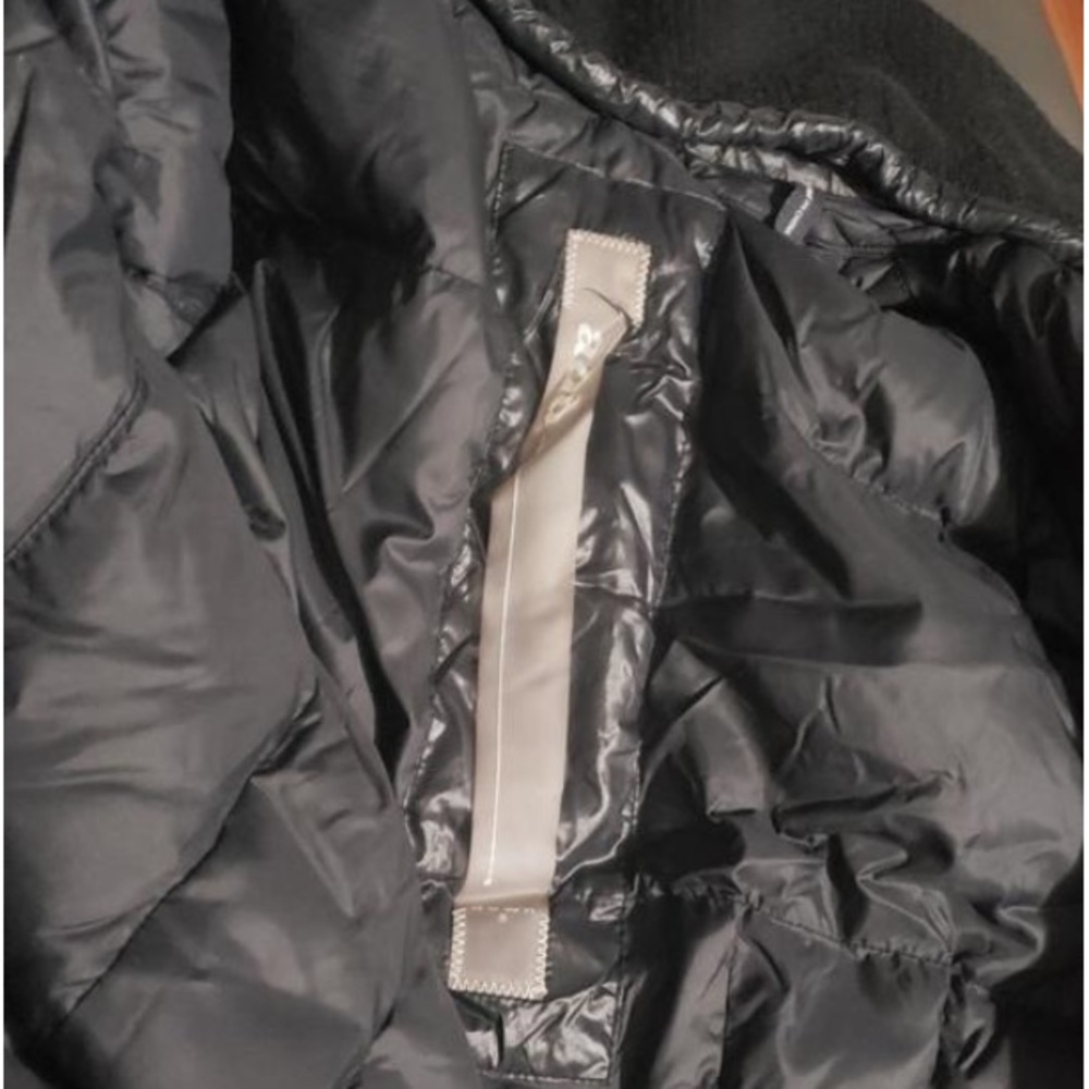 ADD Down Nylon Light Weight Belted Puffer Coat - Picture 7 of 15